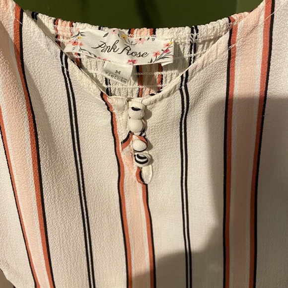 🌟V-neck Striped Cami Top🌟 - Picture 4 of 6